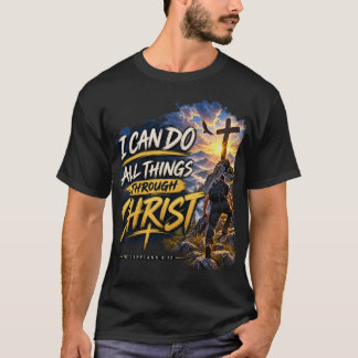 Camiseta Cristã Filipenses 4:13