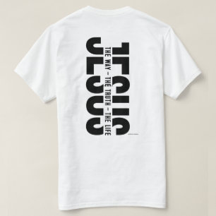 Camiseta Cristã - Jesus o Caminho Todo