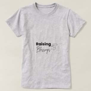 Camiseta Cristã Mãe Criando Bênçãos