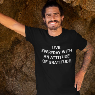 Camiseta Cristã Masculina Gratidão na Fé