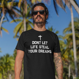 Camiseta Cristã Masculina Inspiradora