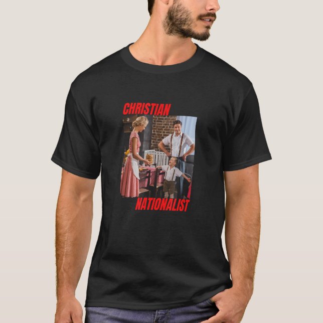 Camiseta Cristã Nacionalista Cristã Mãe B (Frente)