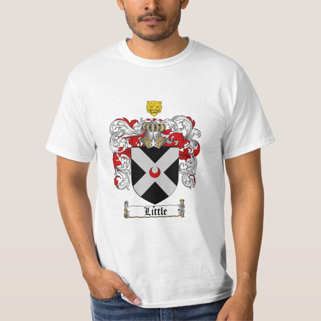 Camiseta Crista pequena da família - pouca brasão (Frente)
