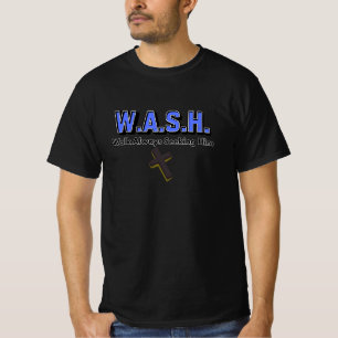 Camiseta Cristã WASH – Lavado Ungido Salvo Sarado