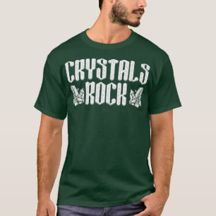 Camiseta Cristais Mais Difíceis Que Elementos Pedra Rock Cr
