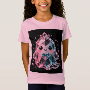 Camiseta Cristal Fantasma de Halloween para Crianç