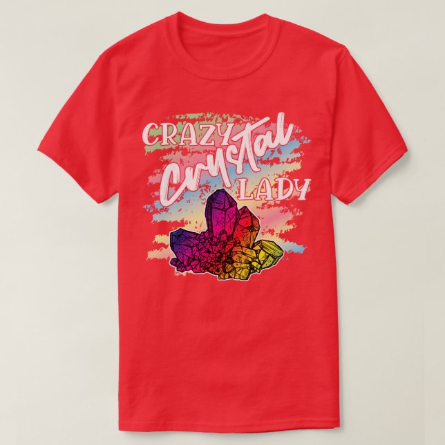 Camiseta Cristal Louco Lady 1 (Frente do Design)