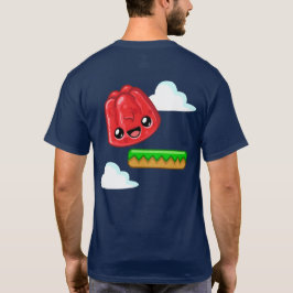 Camiseta Cristal Vermelho Feliz Crista Com Impressão nas Co