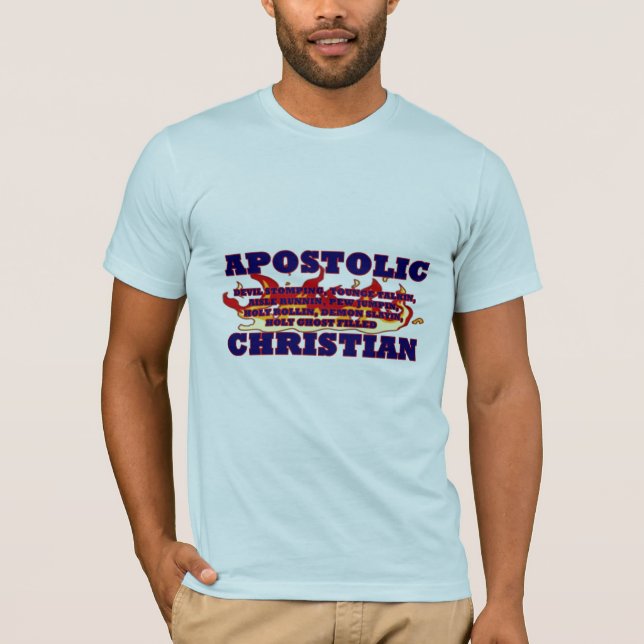 Camiseta cristão apostólico (Frente)