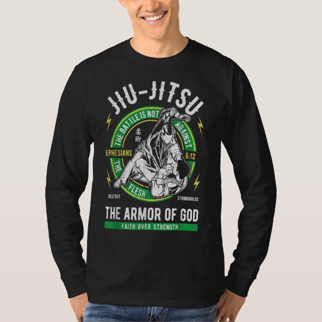 Camiseta Cristão Brasileiro Jiu-Jitsu (Frente)