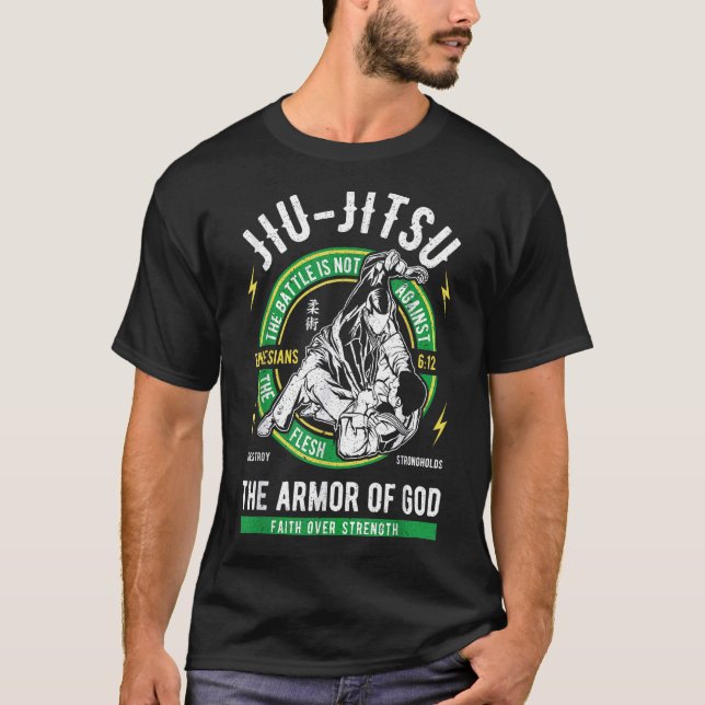 Camiseta Cristão Brasileiro Jiu-Jitsu (Frente)