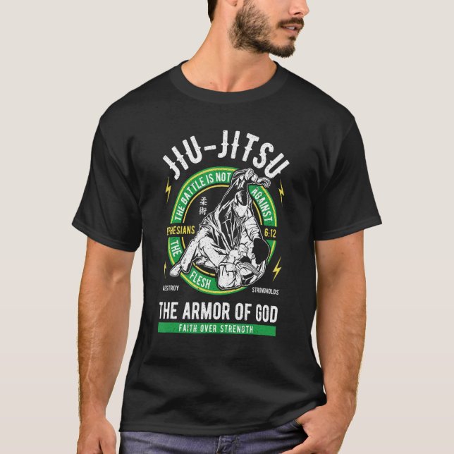 Camiseta Cristão Brasileiro Jiu-Jitsu (Frente)