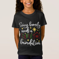 Cristão de Natal Dizendo Família de Citação Religi