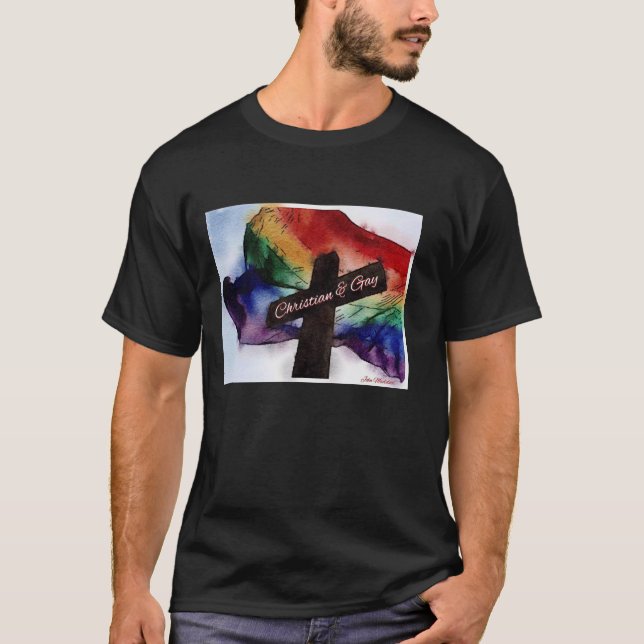 Camiseta Cristão e gay (Frente)