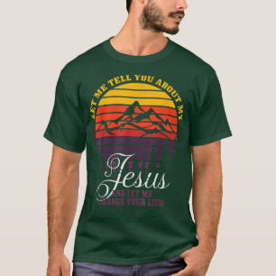 Camiseta Cristão Inspirador Deixe-Me Falar Sobre Meu J