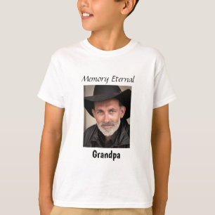 Camiseta Cristão Ortodoxo da Camisa-T das Crianças Memorial