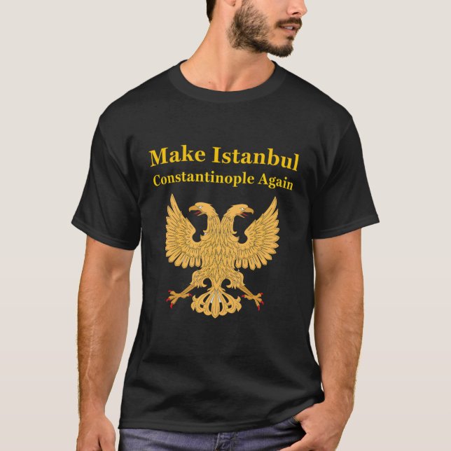 Camiseta Cristão Ortodoxo Torna Istambul Constantinopla Ag (Frente)