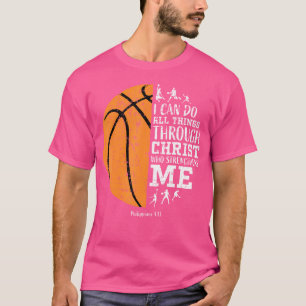 Camiseta Cristão Para Meninos Religiosos De Basquete