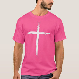 Camiseta Cristãos Cruzados Homens Mulheres Cristo Jesus