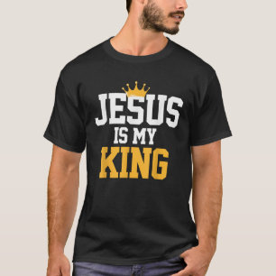 Camiseta Cristãos Jesus É Minha Religião Rei Teto Cita G