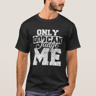 Camiseta Cristãos por Homens Mulheres Só Deus Pode Me Julga