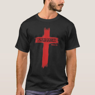 Camiseta Cristãos sem vergonha Romanos 1 16