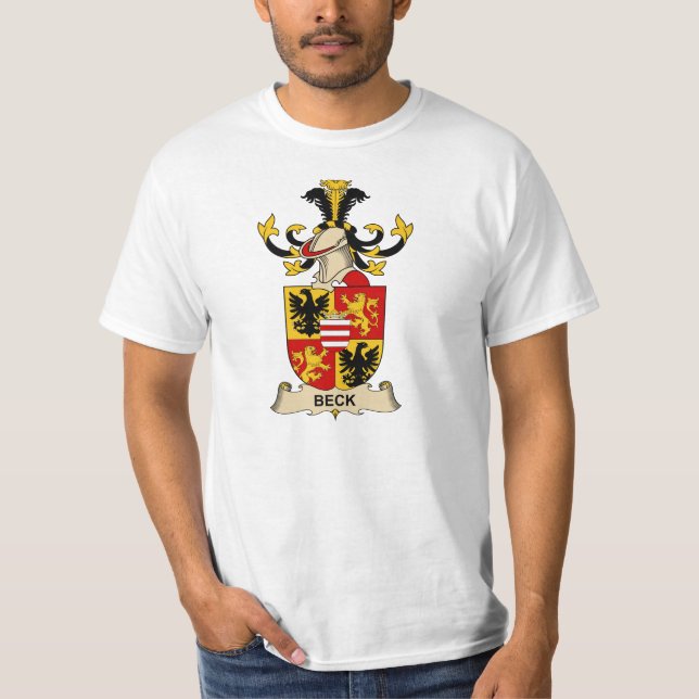 Camiseta Cristas da família de Beck (Frente)