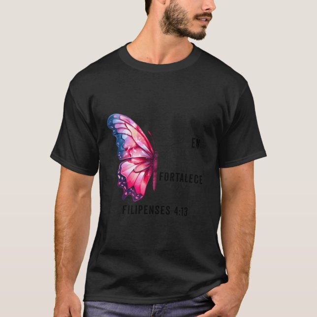 Camiseta Cristiana Para Mujer En Espanol Espanha C (Frente)