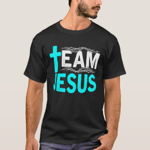 Camiseta Cristianismo da Equipe Jesus, Católicos, Religião 