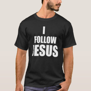 Camiseta Cristianismo Eu Sigo Jesus Salvação Cristã Eva