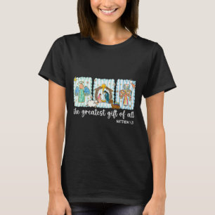 Camiseta Cristianismo O Maior Presente Para O Natal
