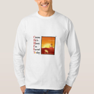 Camiseta Cristo Acrônimo de Mão Longa Masculina
