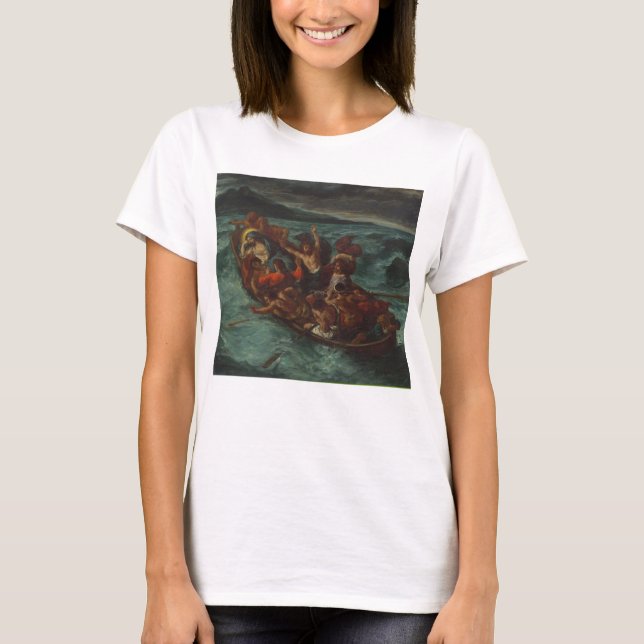 Camiseta Cristo adormecido durante a tempestade (Frente)