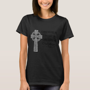 Camiseta Cristo ao lado – cruz celta de são patrício paraCr