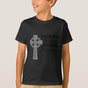 Camiseta Cristo ao lado – cruz celta de São Patrício paraCr
