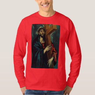 Camiseta Cristo carregando a Cruz por El Greco