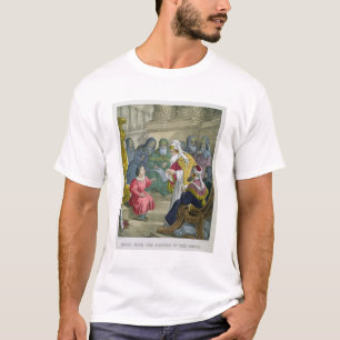 Camiseta Cristo com os doutores no templo, de um bibl