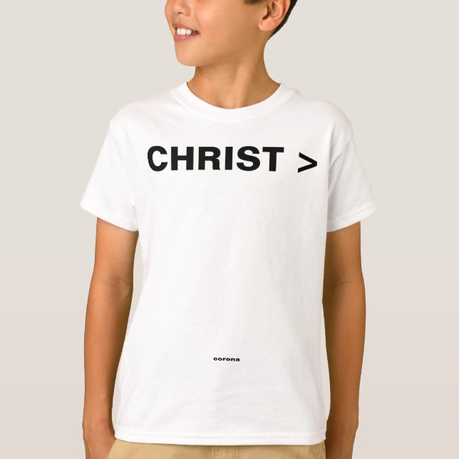 Camiseta Cristo > Corona (Frente)