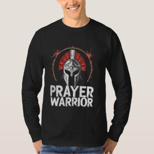 Camiseta Cristo Cristão Católico de Oração Guerreira