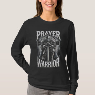 Camiseta Cristo Cristão Católico de Oração Guerreira
