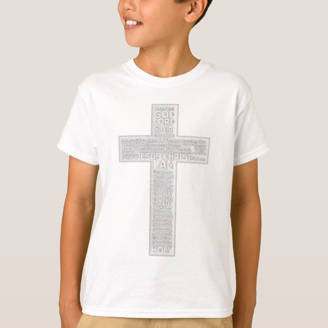 Camiseta Cristo da Cruz Cristã (Frente)