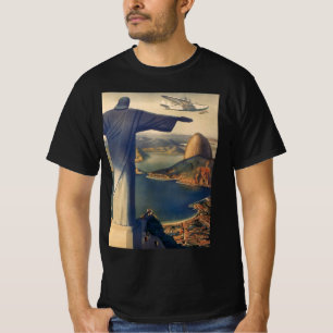 Camiseta Cristo da estátua do Redeemer, Rio de Janeiro, Bra