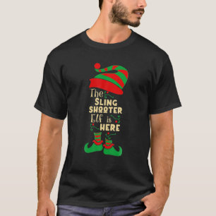 Camiseta Cristo da Família de Combinação de Natal Elf do Sl