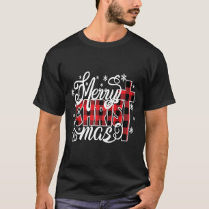 Camiseta Cristo Da feliz Mas Christian Jesus Pjs De Natal X