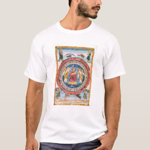Camiseta Cristo de Amiatinus do códice na majestade