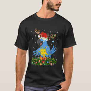 Camiseta Cristo de ave de arremessador Santa Hat