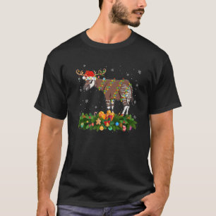 Camiseta Cristo de Okapi Amante de os animais Reindeer Sant