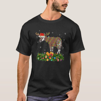 Camiseta Cristo de Okapi Amante de os animais Reindeer Sant