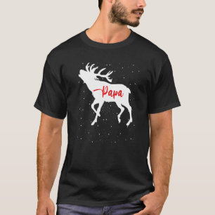 Camiseta Cristo de Pajamas Papa Pajas da Família Deer Match