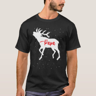 Camiseta Cristo de Pajamas Papa Pajas da Família Deer Match